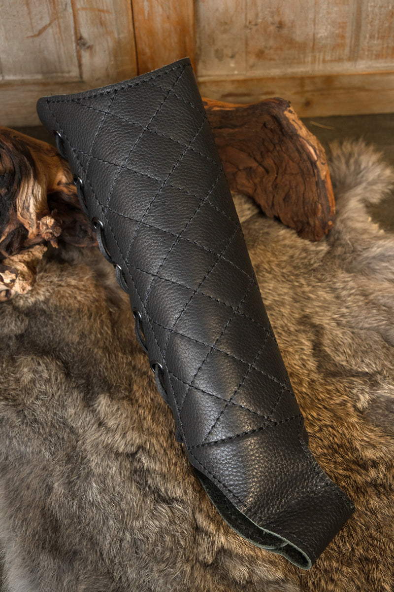 Sagittarius Bracer linke Hand, schwarz