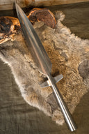 Geflügelter Wikinger-Speer, semi-scharf 