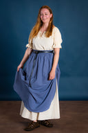 Medieval falda Elise, azul 