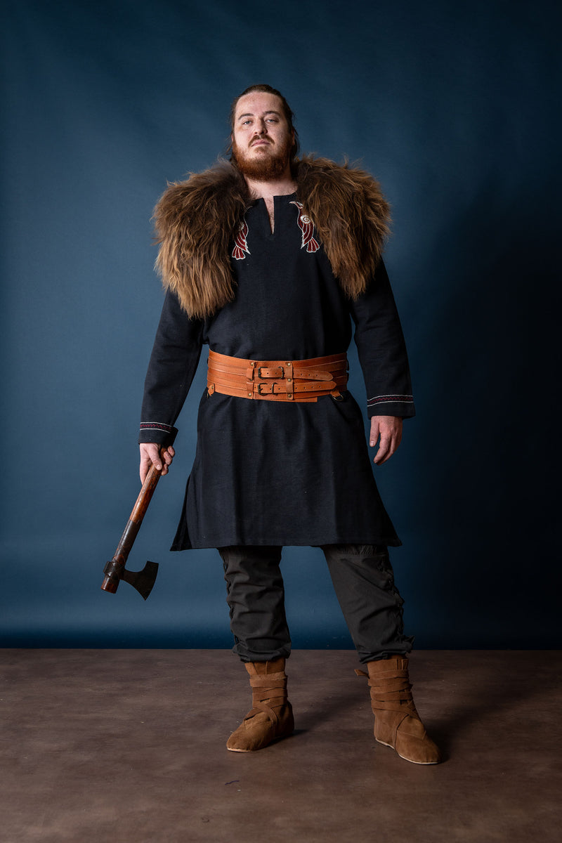 Viking Tuniek Hugin & Munin, zwart