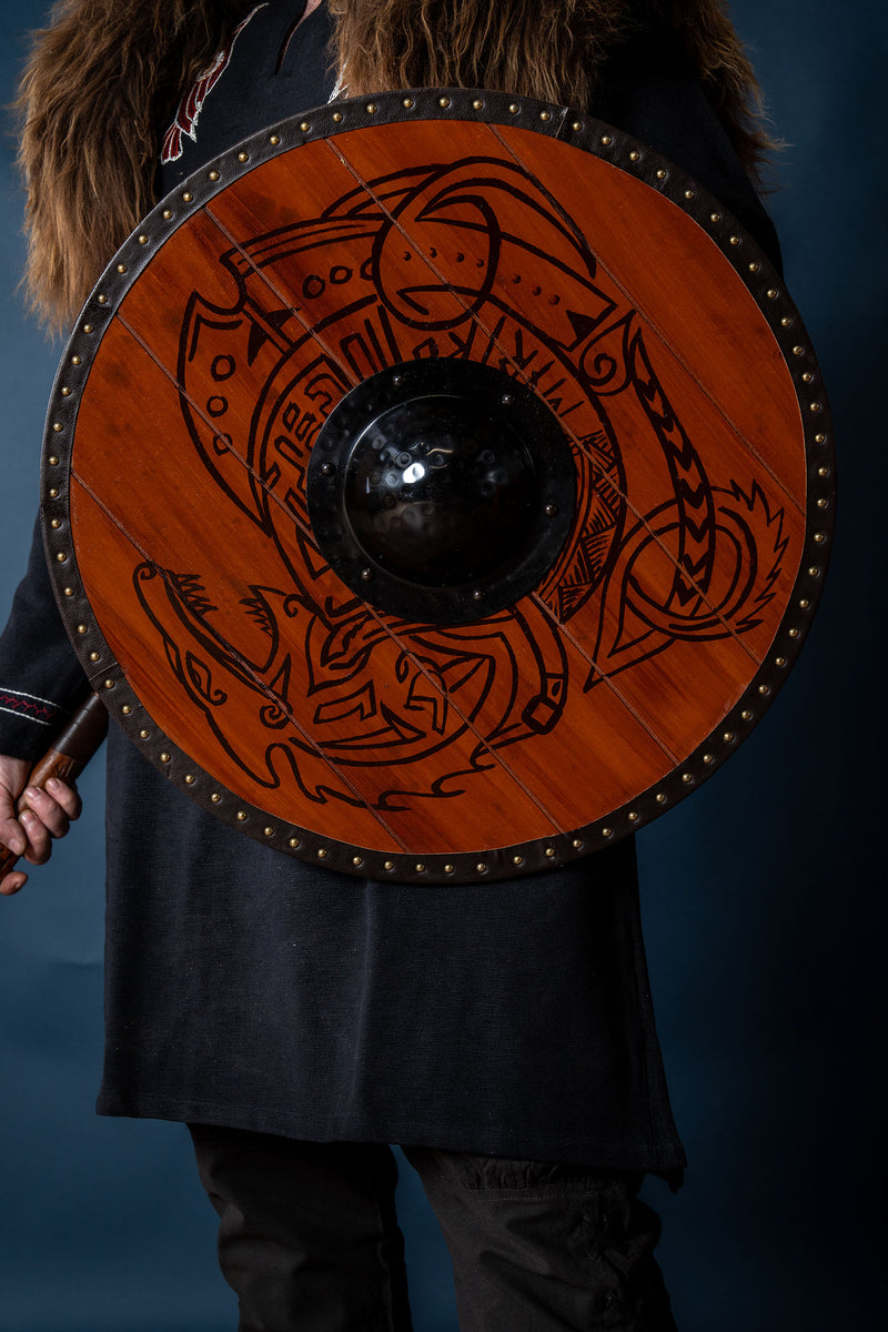 Viking schild draak, 60 cm