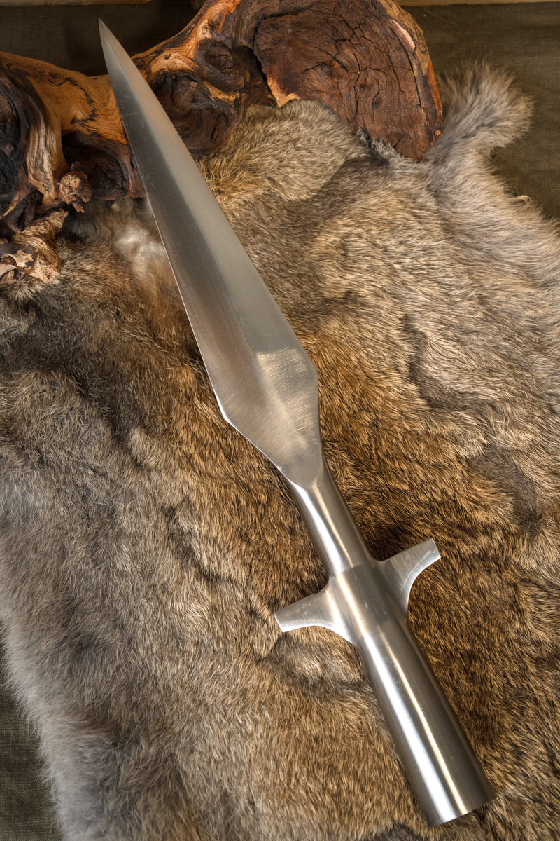 Viking speerpunt met vleugels, semi-scherp