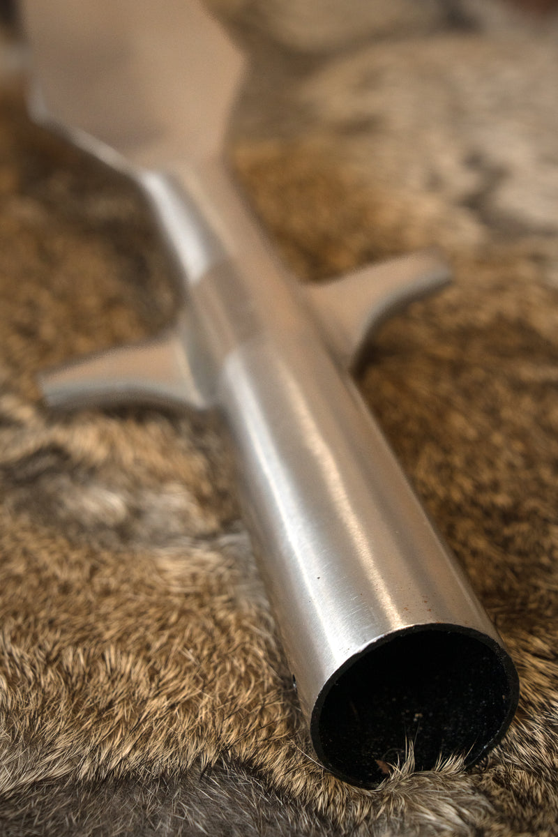 Viking speerpunt met vleugels, semi-scherp