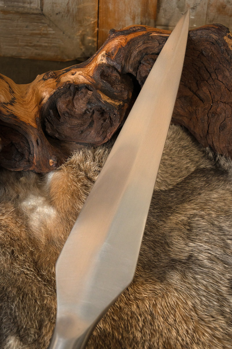 Viking speerpunt met vleugels, semi-scherp