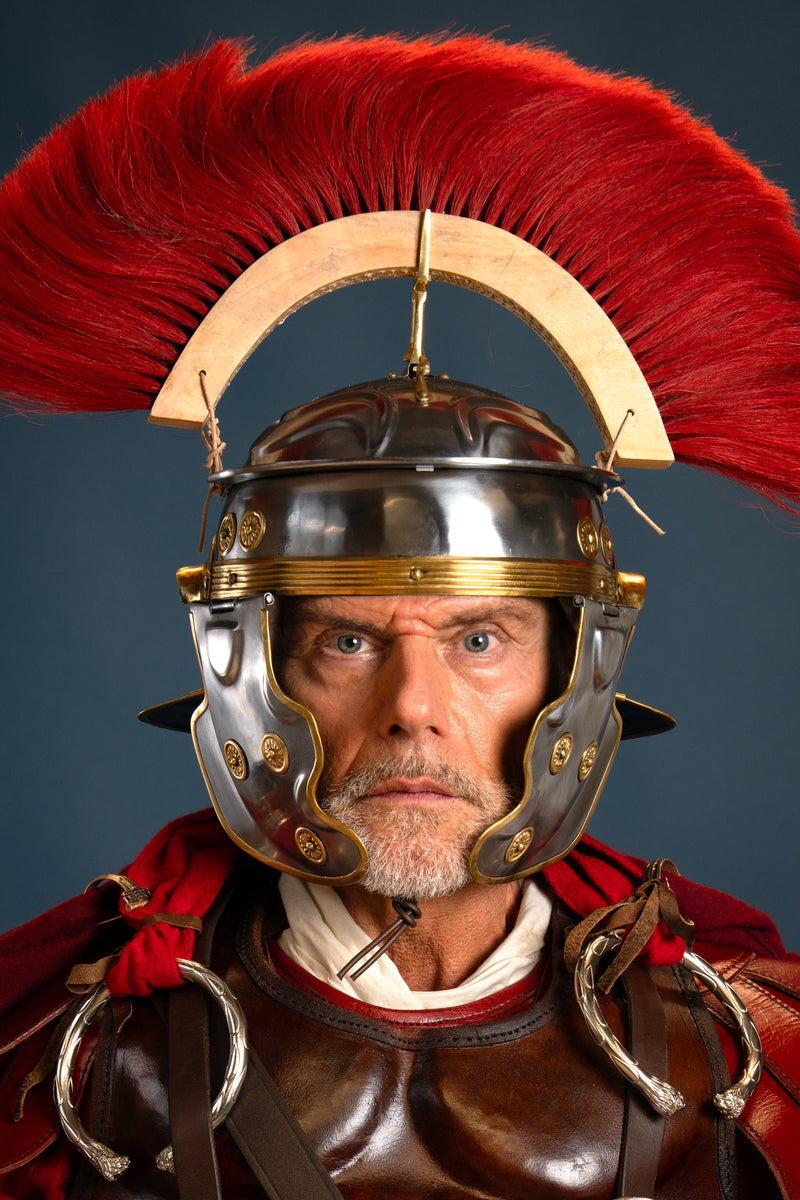 Imperiale Gallische galea G, Borbetomagus, Weisenau, 1.3 mm