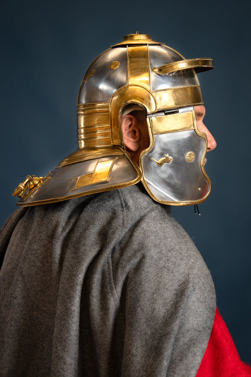 Imperiale Italische galea H, Haemus, Weisenau, 1.3 mm