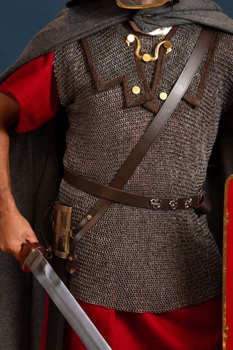 Sangle d'épaule en cuir pour épées 