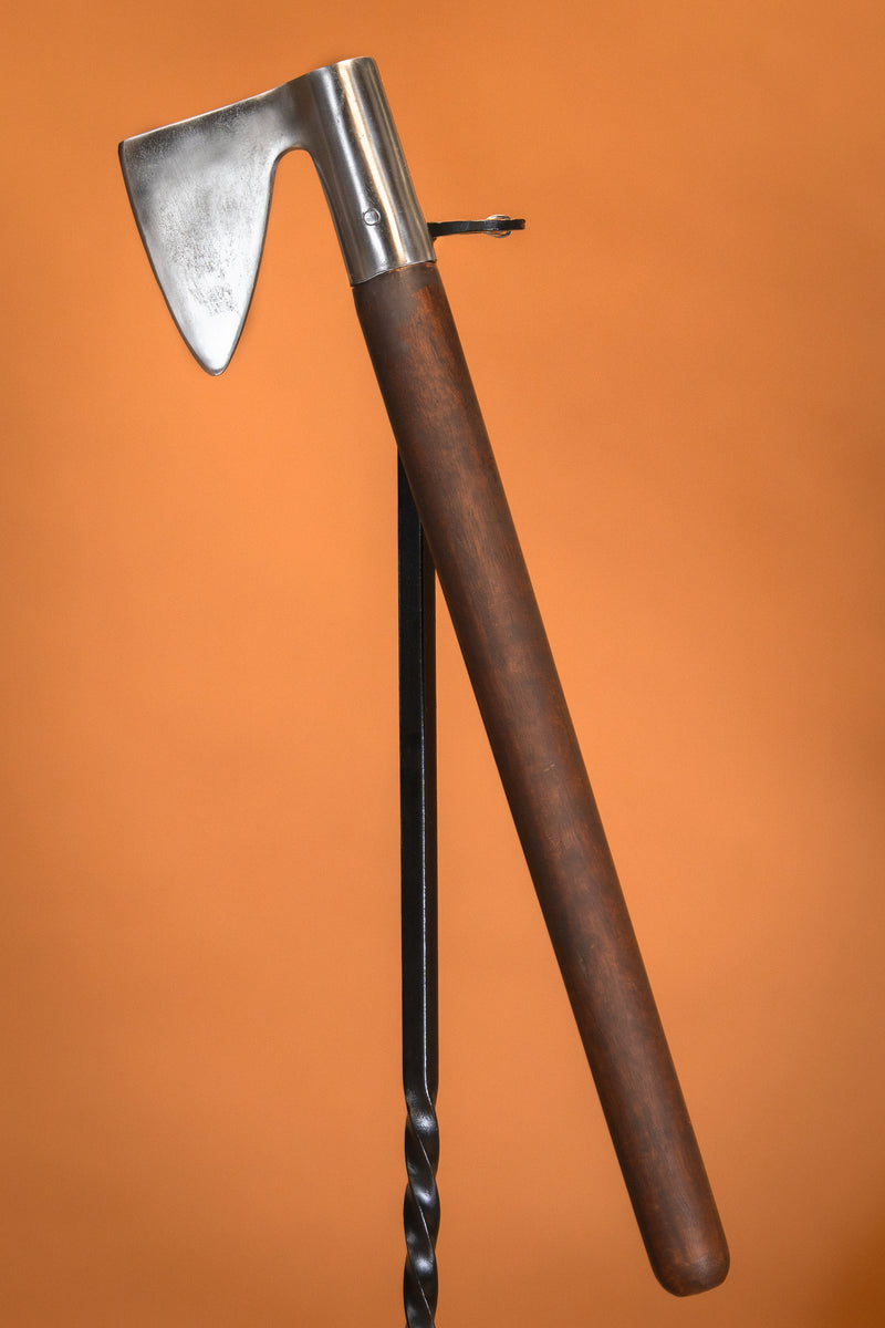 hache de guerre du XIIIe siècle, Bible de Maciejowski, semi-affûté 