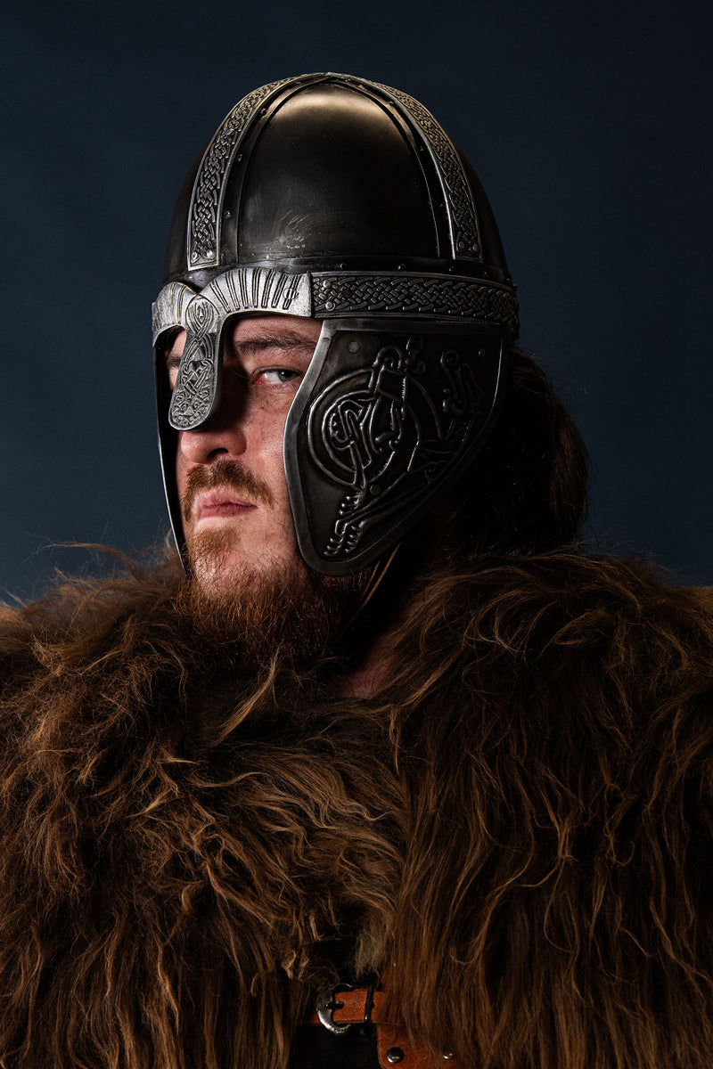 Wikingerhelm mit Drachen, 1-1,2 mm 