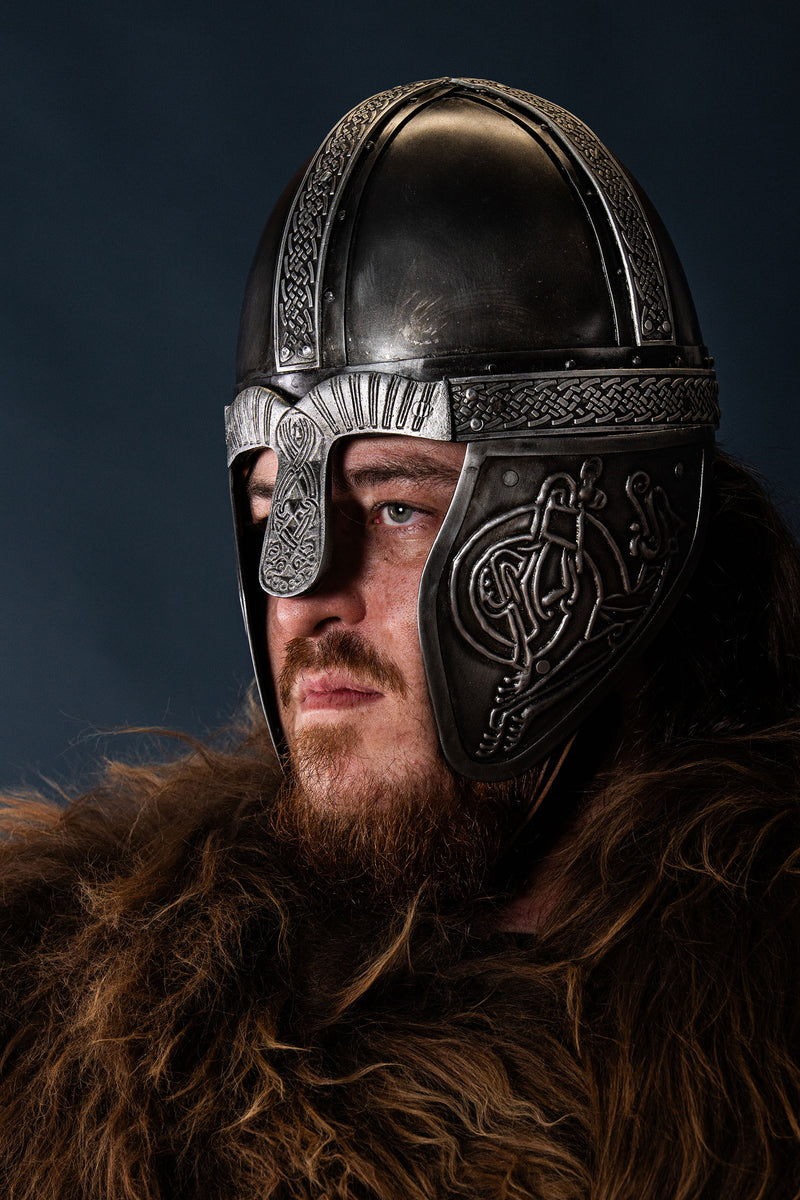 Wikingerhelm mit Drachen, 1-1,2 mm 