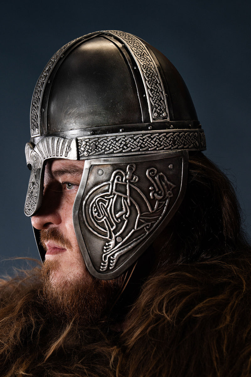 Wikingerhelm mit Drachen, 1-1,2 mm 