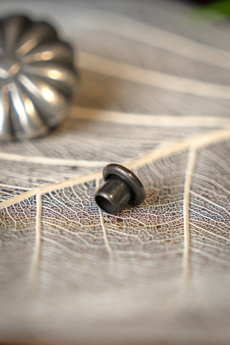 Medieval adorno del cinturón con roseta (conjunto de 5 piezas), latón plateado 