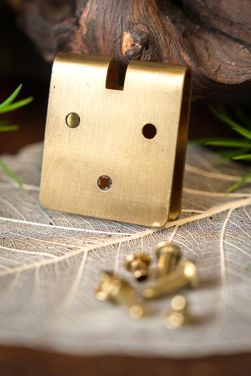 Hebilla de 3 cm, bronce 