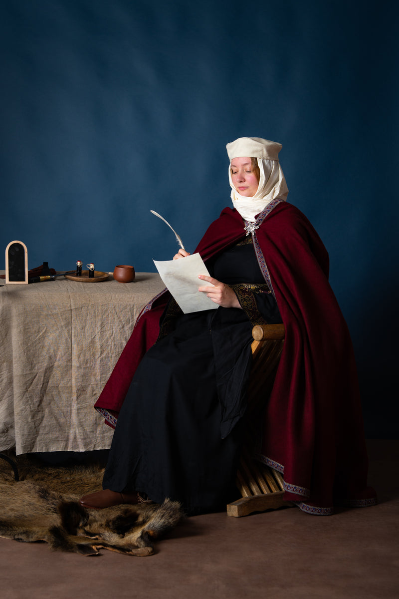 Gåsfjäderset med 10 