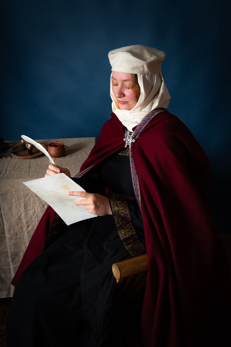 Gåsfjäderset med 10 