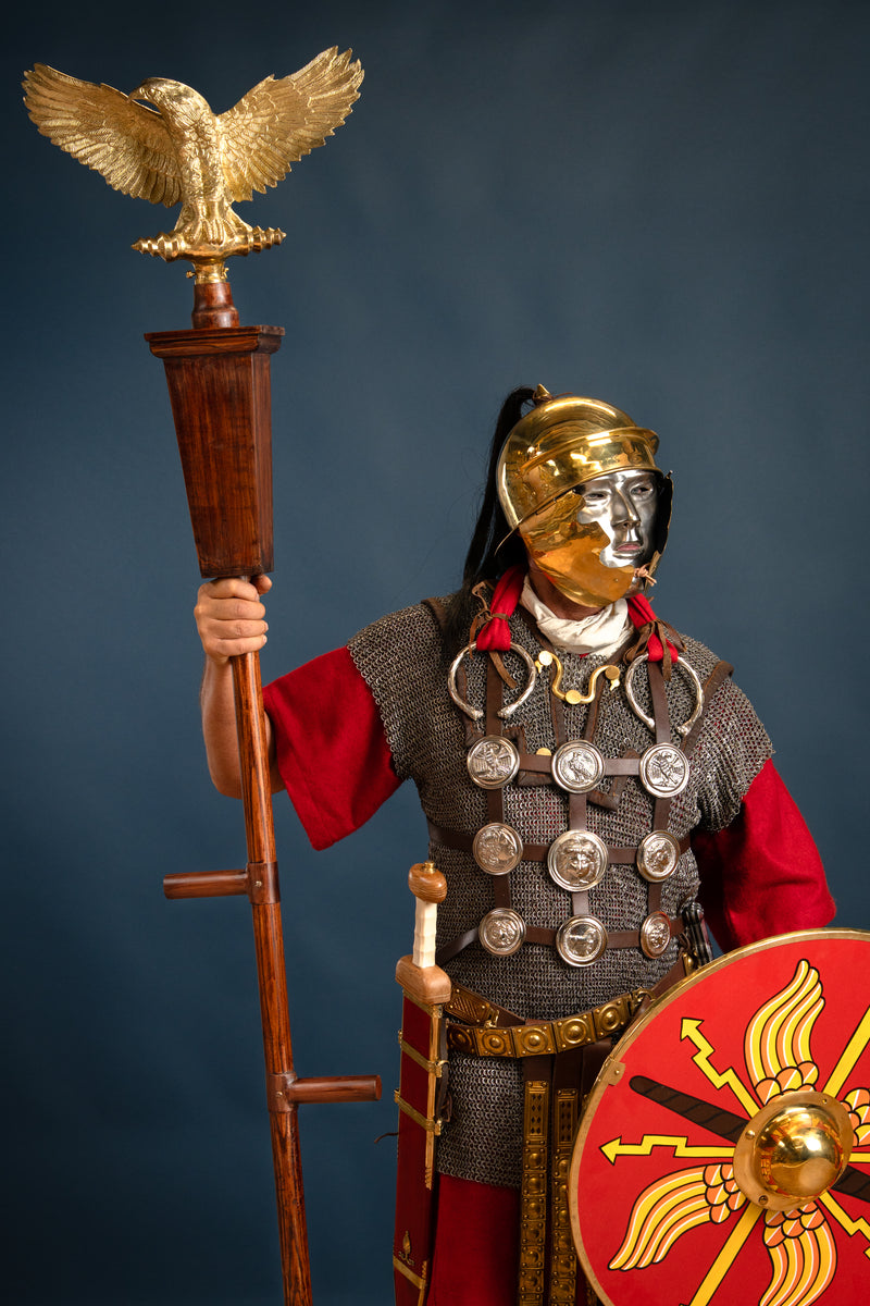 Aquila, Romeinse adelaar met schacht