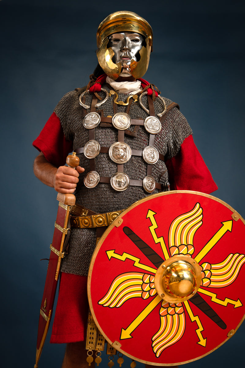 Romeins larva-masker Kalkriese, 1.3 mm