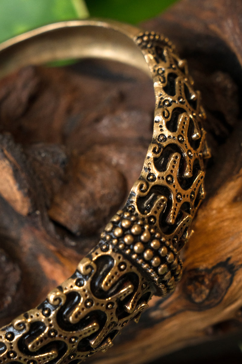 Viking armband Orupgård, brons