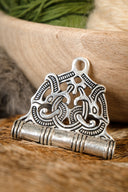 Viking naaldenkoker Jellingen, verzilverd