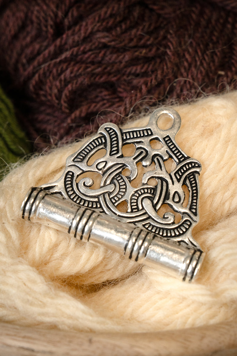 Viking naaldenkoker Jellingen, verzilverd