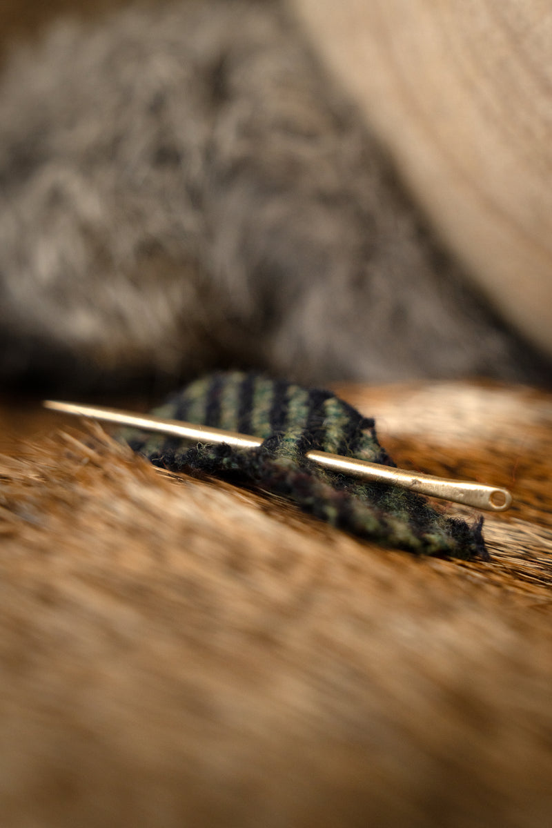 Messingen naald 5 cm, prijs per stuk