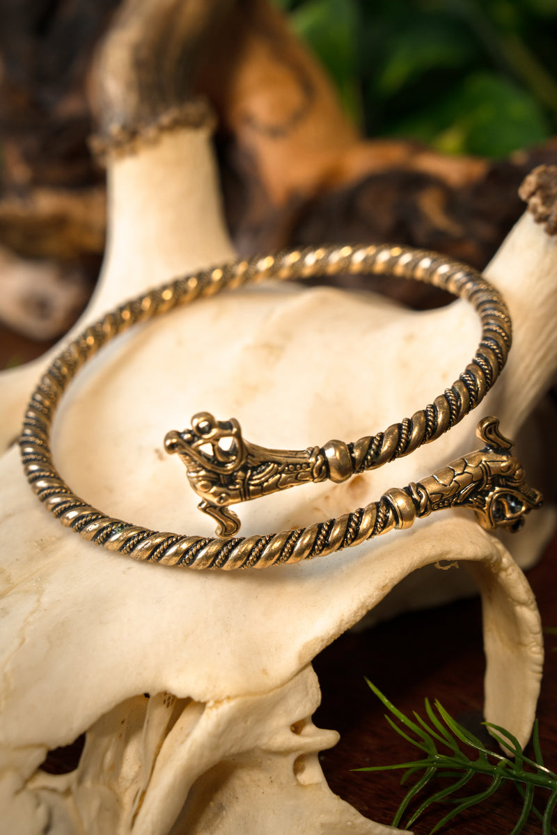 Viking bovenarmband Haithabu, brons