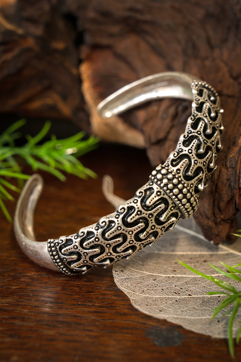 Viking armband Orupgård, verzilverd brons