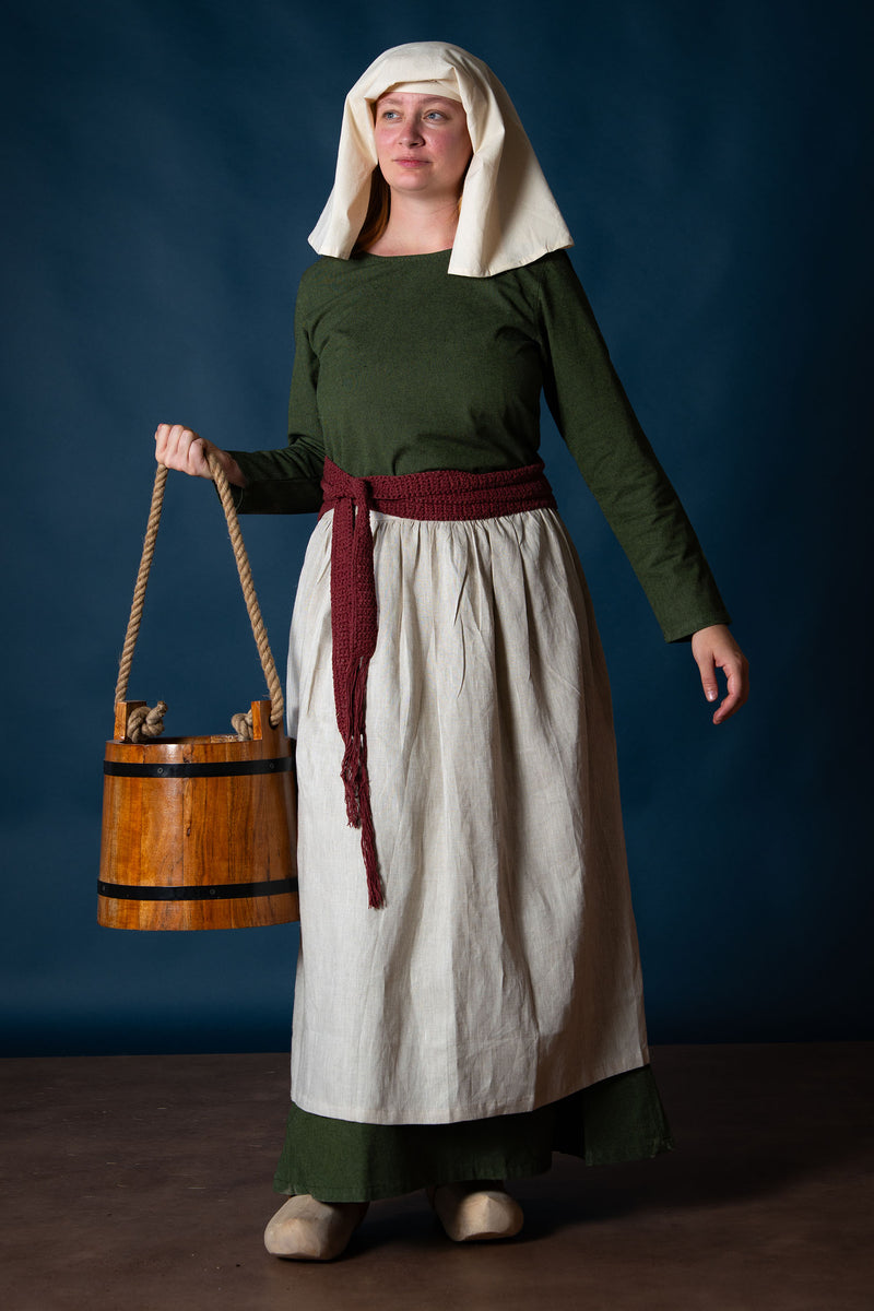 Träskor med läderrem 