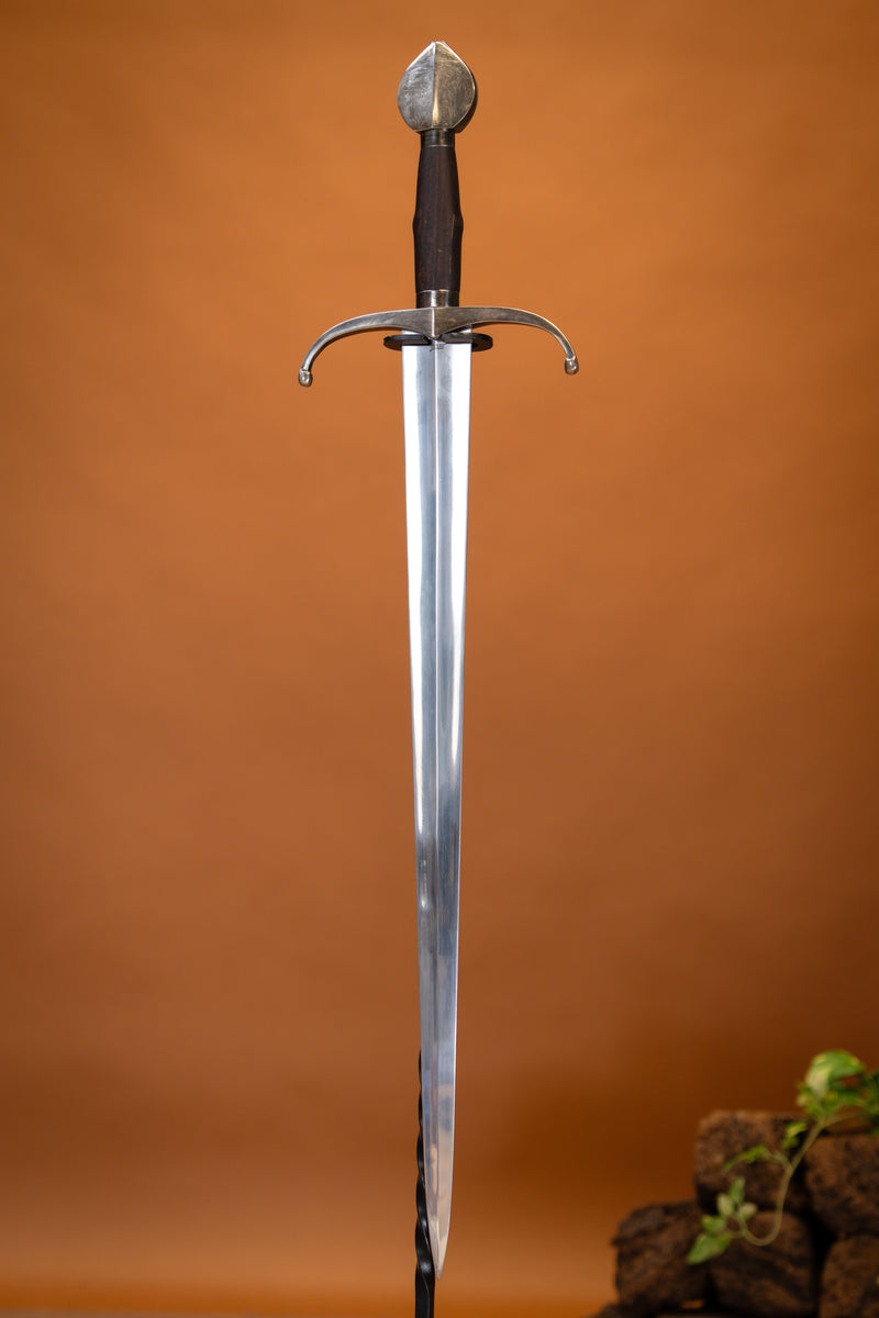 Honderdjarige oorlogzwaard Joinville, semi-scherp