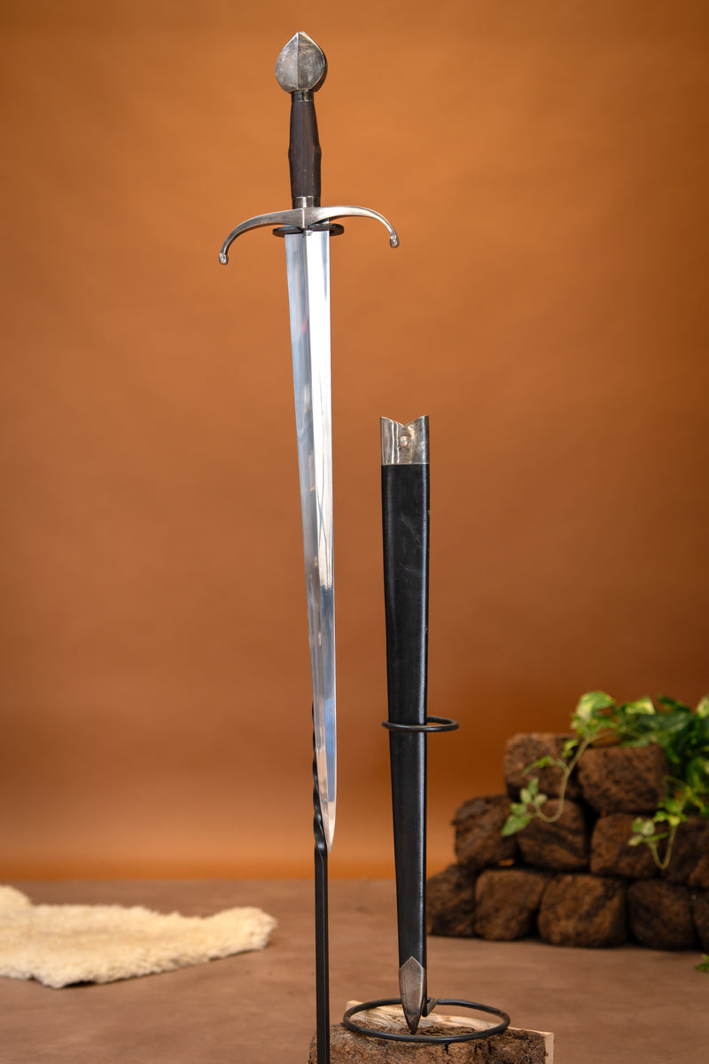 Hundredeårskrigens sværd Joinville, halvskarpt 