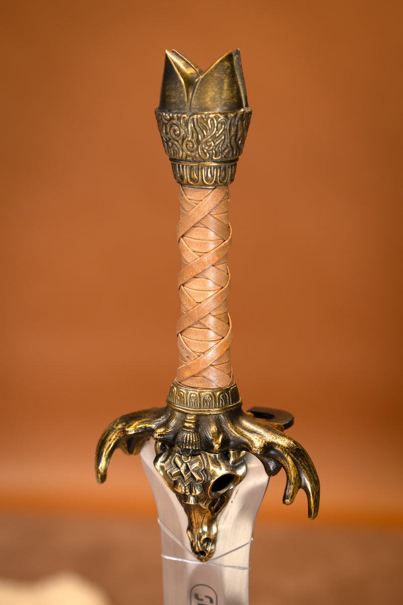 Conan Barbarian Father zwaard, semi-scherp