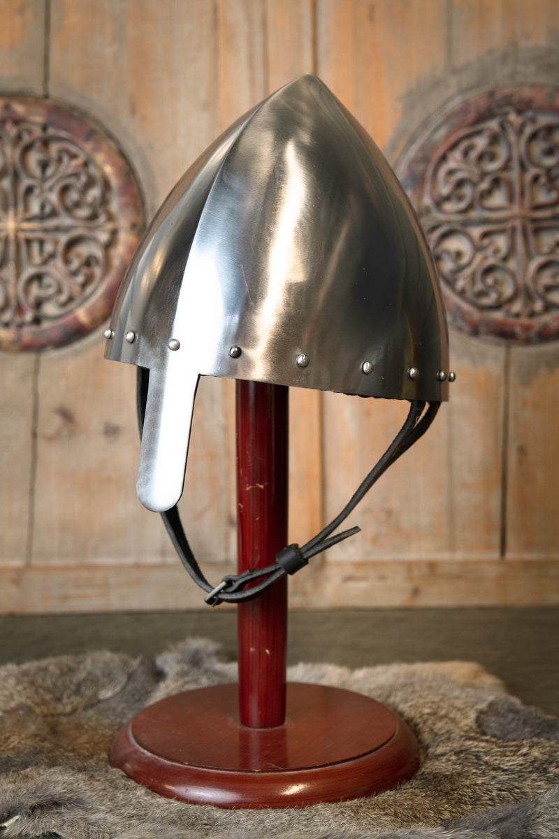 11. århundrede hjelm med næseskinne, 2 mm (battle-ready) 