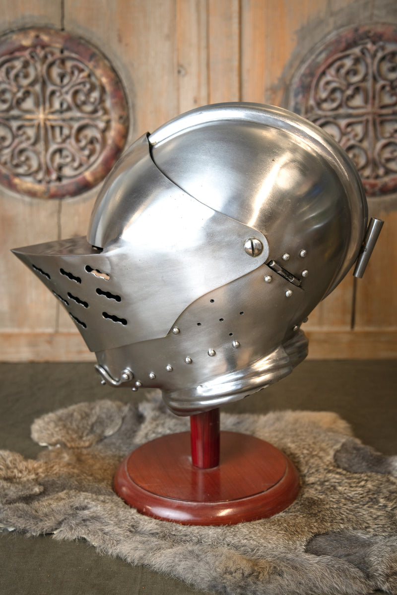 16. Jahrhundert deutsche Armet, 1-1,2 mm 