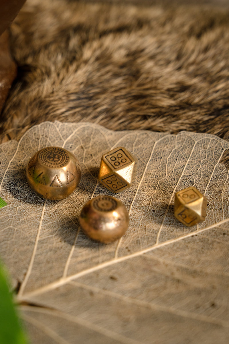 Set van 4 Viking gewichten