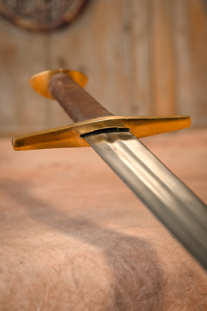 Tempeliersværd Hugo de Payens, halvskarpt 