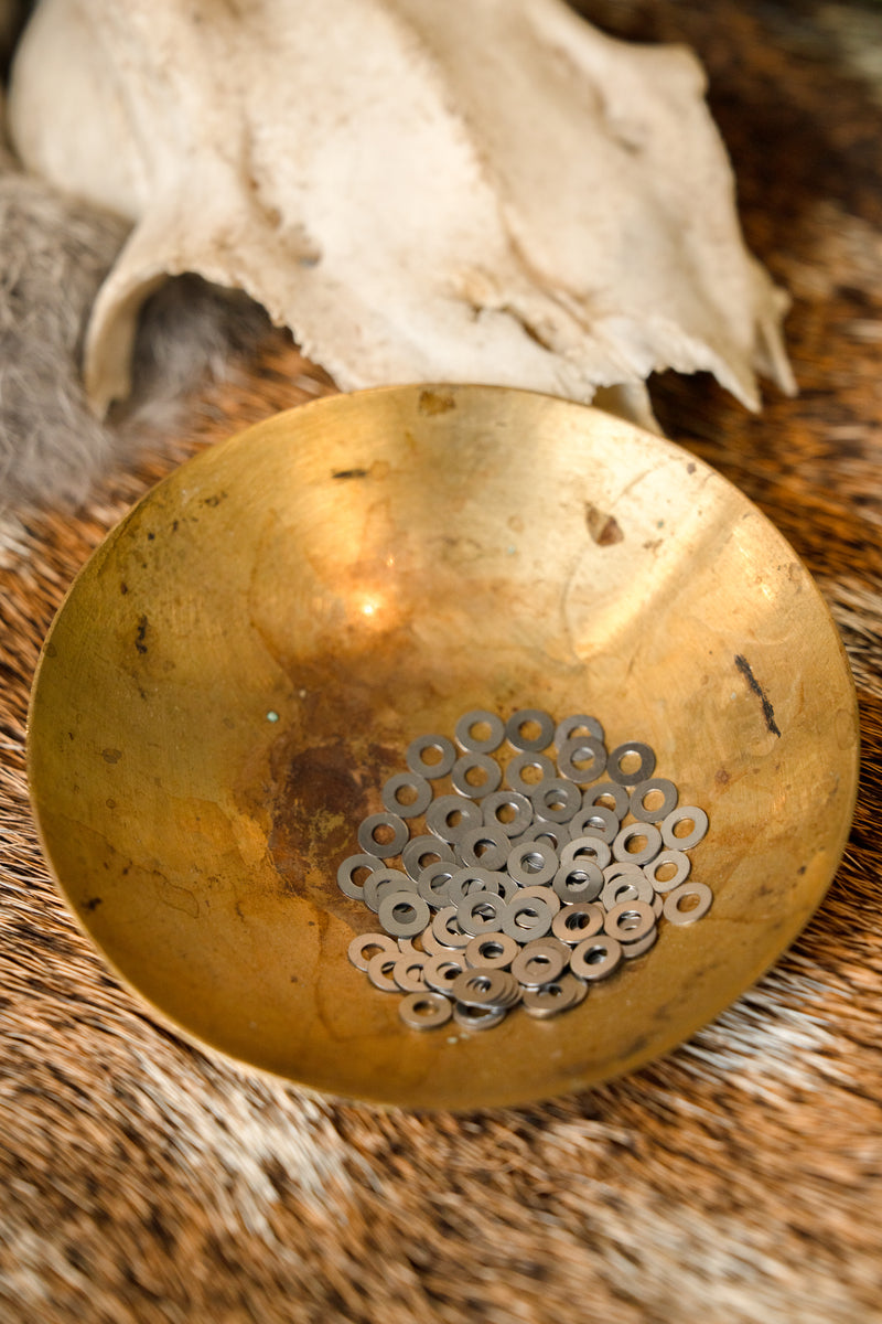 Ringar, små, set om 100 