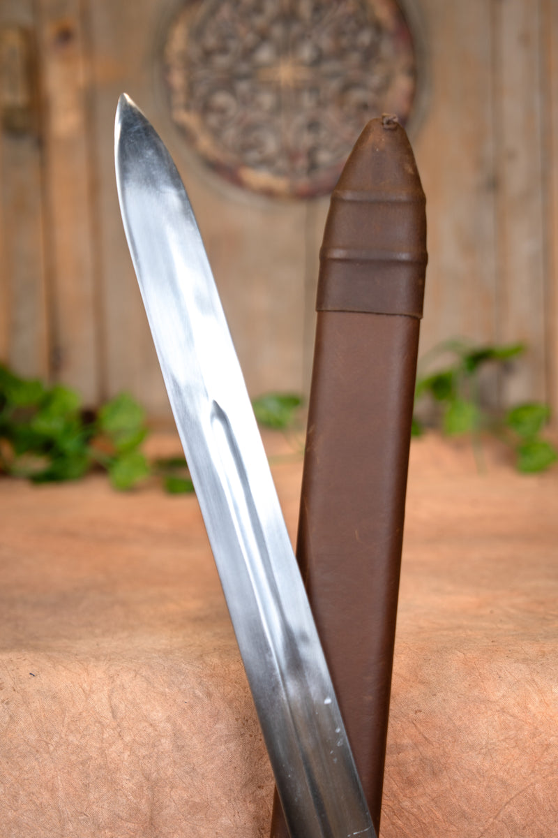 Tempeliersværd Hugo de Payens, halvskarpt 