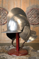 16e eeuwse Burgonet Kaspar gepolijst, 1.2 mm