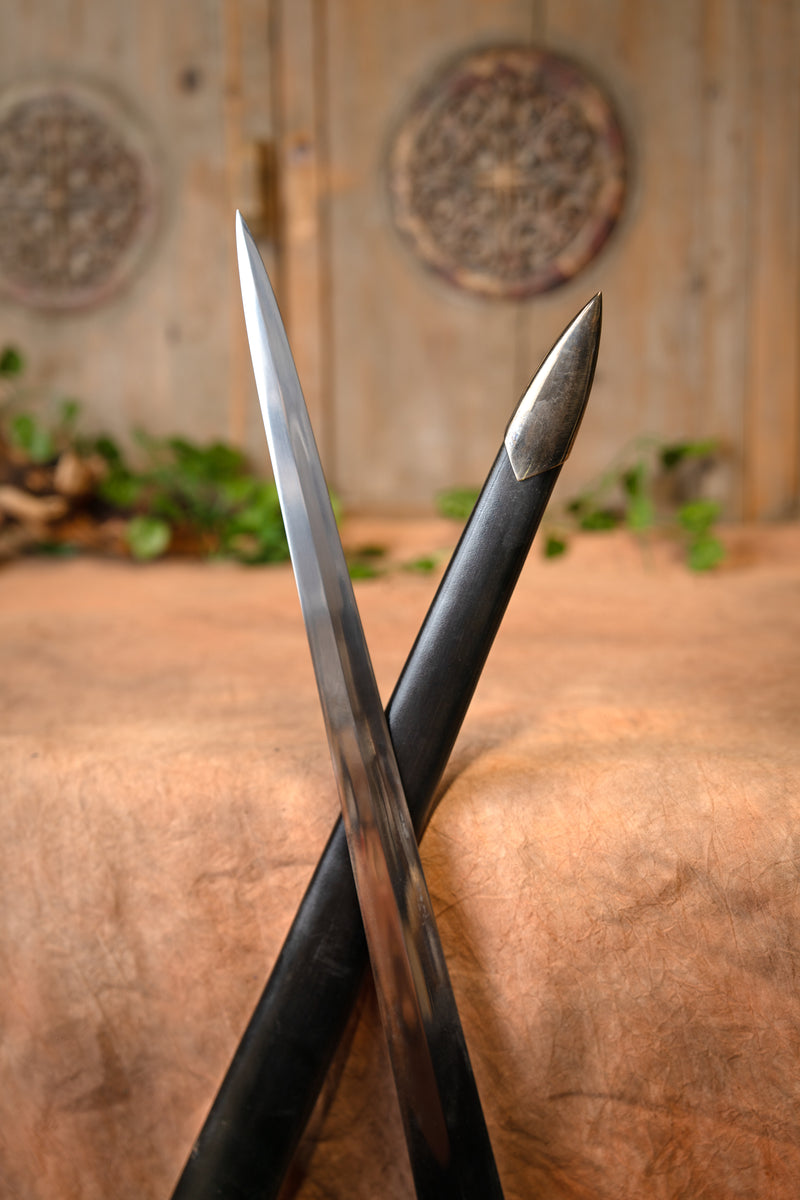 Hundredeårskrigens sværd Joinville, halvskarpt 