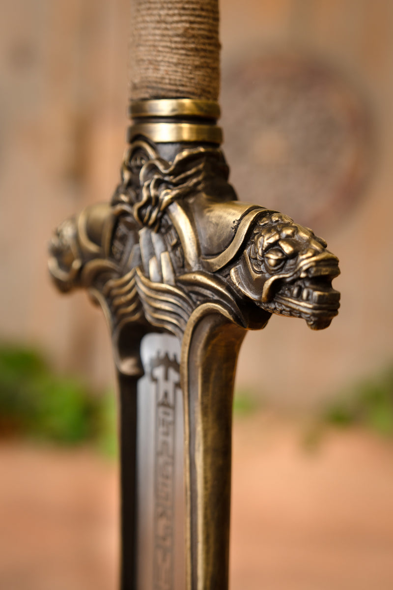 Conan Atlantean zwaard, semi-scherp
