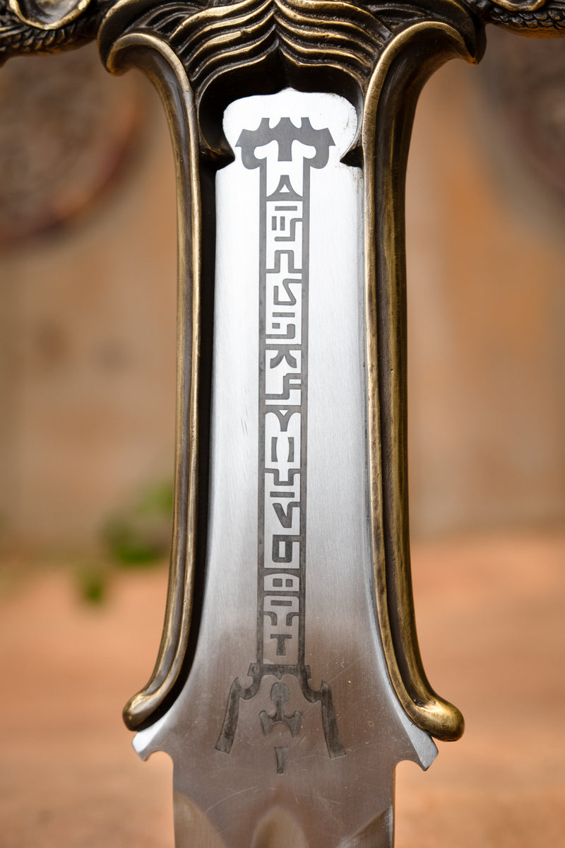 Conan Atlantean zwaard, semi-scherp