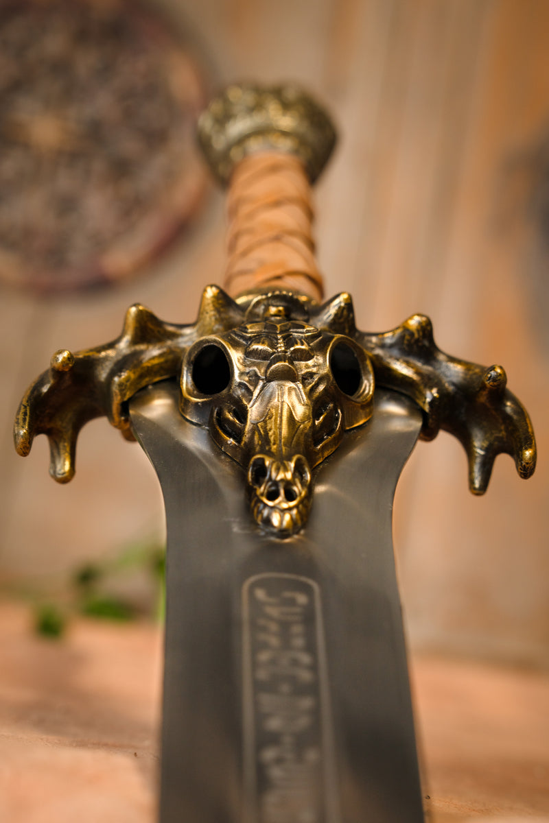 Conan Barbarian Father zwaard, semi-scherp