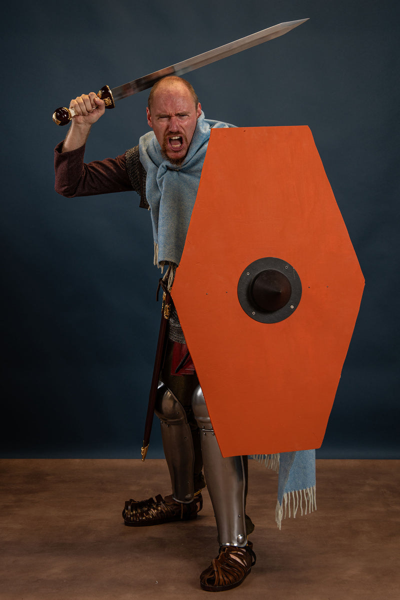 100% wool blanket / cloak, herringbone, blue