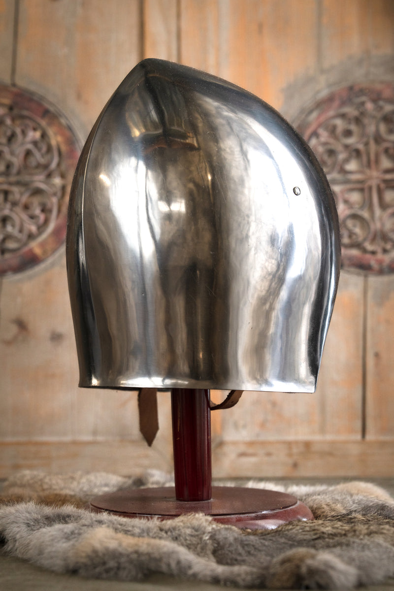 14e eeuwse bascinet, 1.6 mm