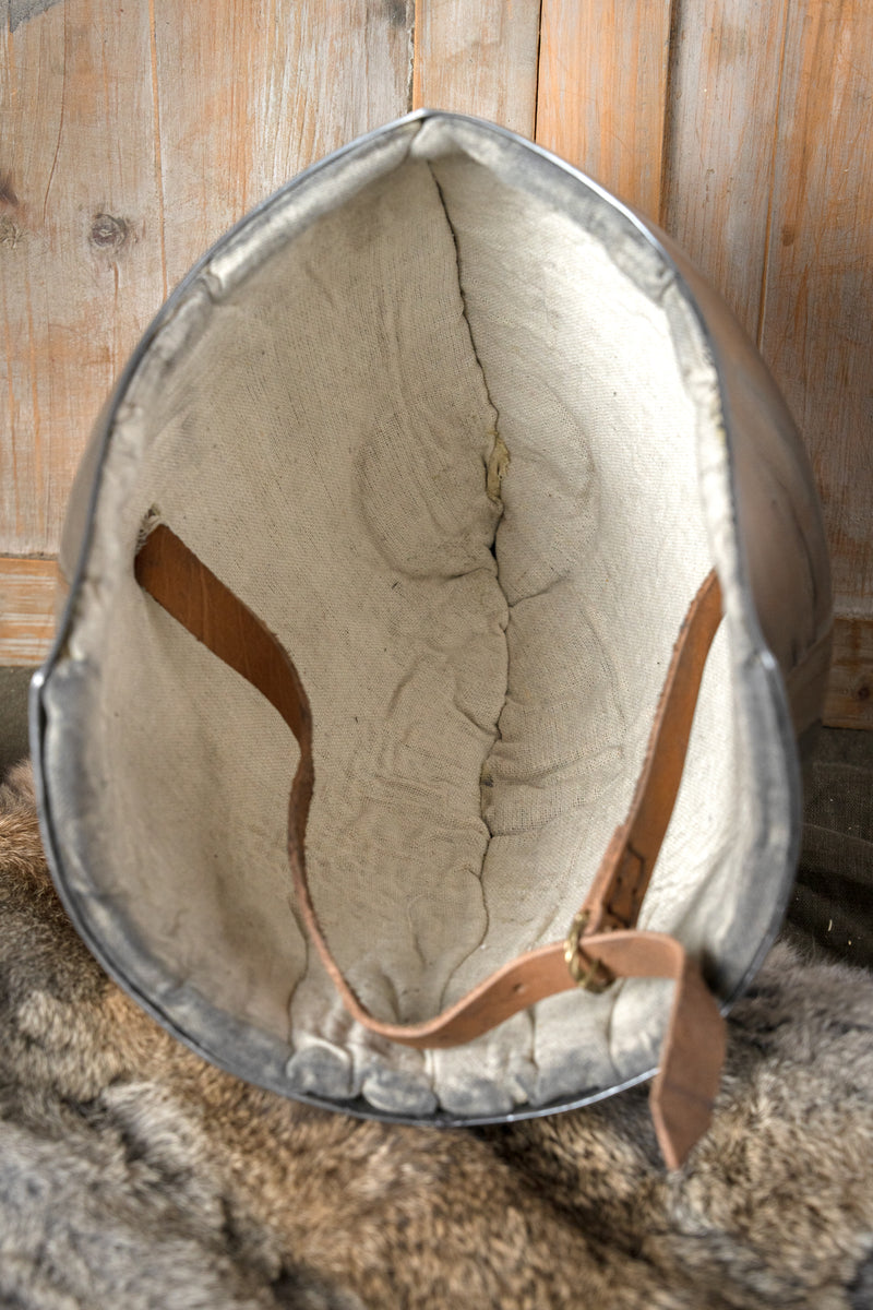 14e eeuwse bascinet, 1.6 mm