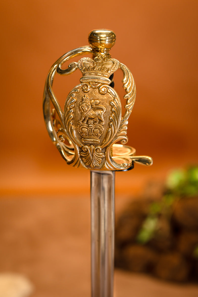 Officier de la Cavalerie Ménagère backsword, semi-affûté 
