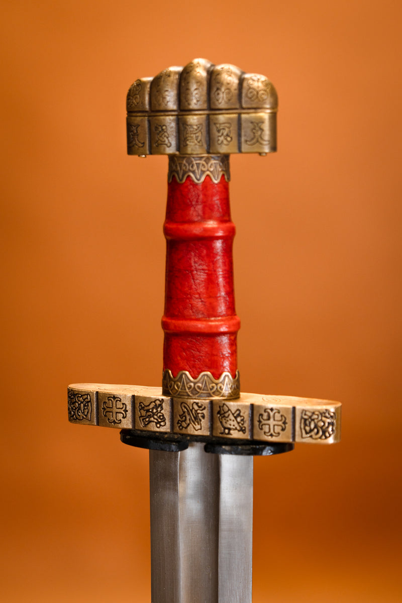 9:e århundradet Vikingasvärd Haithabu, halvvass 