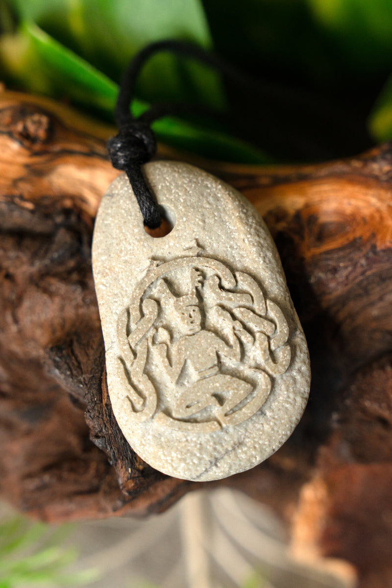 Colgante Cernunnos, piedra 