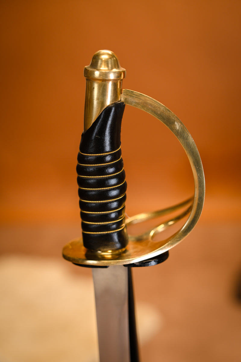 Officier de la Guerre Civile Américaine Sabre 1860, semi-affûté 