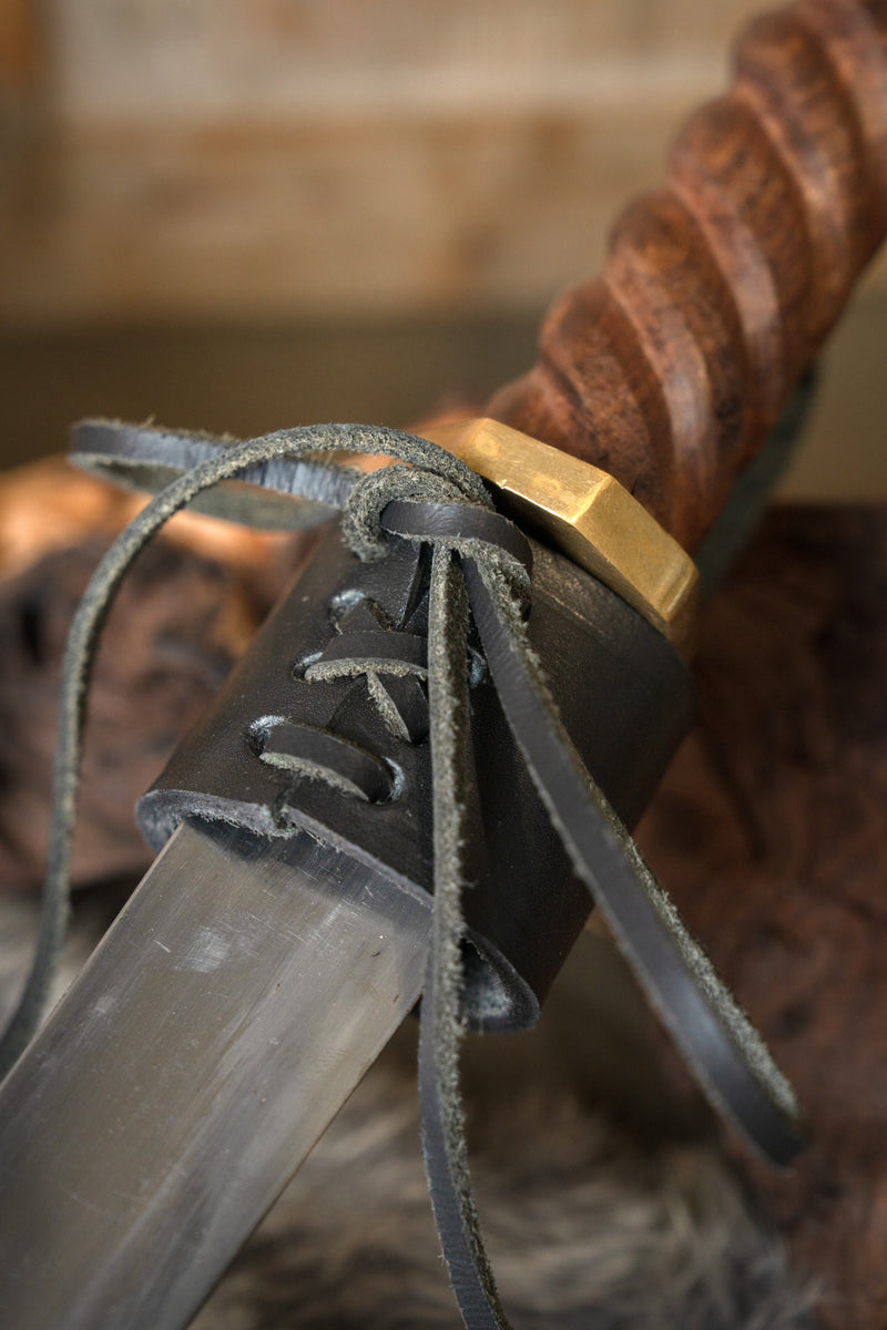 Porte-ceinture pour dague, noir 